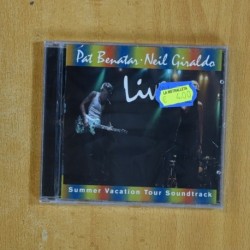 PAT BENATAR / NEIL GIRALDO - SUMMER VACATION TOUR SOUNDTRACK - CD