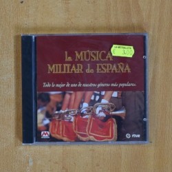 VARIOS - LA MUSICA MILITAR DE ESPAÑA - CD