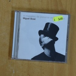 MIGUEL BOSE - 11 MANERAS DE PONERSE UN SOMBRERO - CD