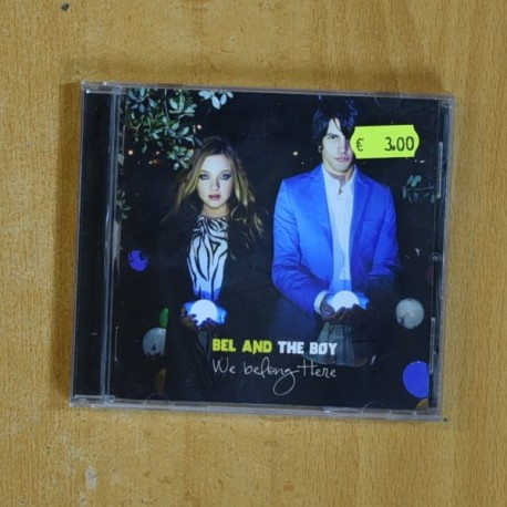 BEL AND THE BOY - WE BELONG HERE - CD