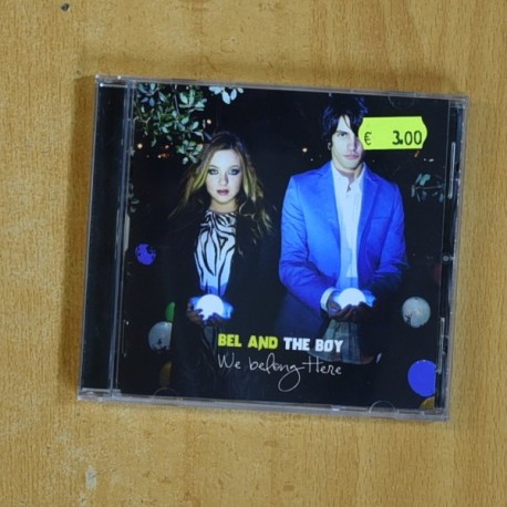 BEL AND THE BOY - WE BELONG HERE - CD