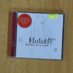 BILLIE HOLIDAY - HOLIDAY FOR LOVERS - CD