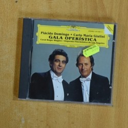 PLACIDO DOMINGO / CARLO MARIA GIULINI - GALA OPERISTICA - CD