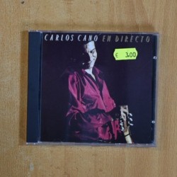 CARLOS CANO - EN DIRECTO - CD