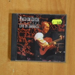 PACO DE LUCIA & SEXTET - LIVE IN AMERICA - CD