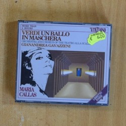 VERDI - UN BALLO IN MASCHERA - CD