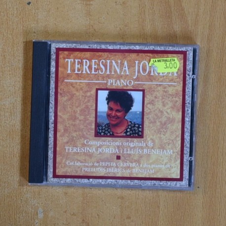 TERESINA JORDA - PIANO - CD