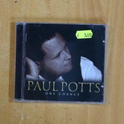 PAUL POTTS - ONE CHANCE - CD
