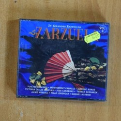VARIOS - 24 GRANDES EXITOS DE ZARZUELA - CD