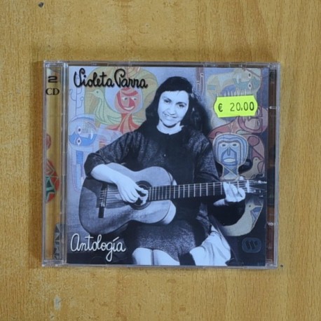 VIOLETA PARRA - ANTOLOGI - CD