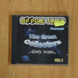 VARIOS - BOOGIE TIMES PRESENTS THE GREAT COLLECTORS FUNKY MUSIC VOL 1 - CD