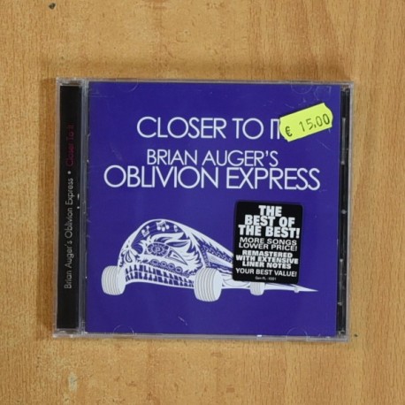 BRIAN AUGERS OBLIVION EXPRESS - CLOSER TO IT - CD