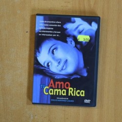 AMO TU CAMA RICA - DVD