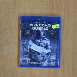VIVE COMO QUIERAS - BLURAY