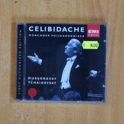 CELIBIDACHE - MUSSORGSKY / TCHAIKOVSKY - CD