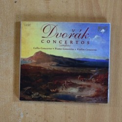 DVORAK - CONCERTOS - 2 CD
