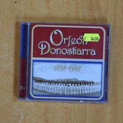 ORFEON DONOSTIARRA - 1897 / 997 - CD