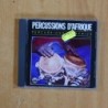 VARIOS - PERCUSSIONS D AFREQUE - CD