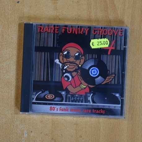 RARE FUNKY GROOVE - 80S FUNK MUSIC RARE TRACKS - CD