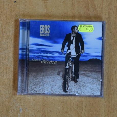 EROS RAMAZZOTTI - DONDE HAY MUSICA - CD