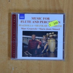 VARIOS - MUSIC FOR FLUTE AND PERCUSION - CD