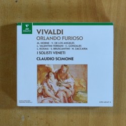 VIVALDI - ORLANDO FURIOSO - CD