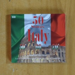 VARIOS - 50 SONGS ITALY 50S 60S 70S - CD