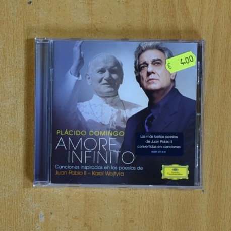 PLACIDO DOMINGO - AMORE INFINITO - CD