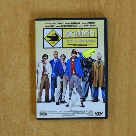 SNATCH CERDOS Y DIAMANTES - DVD