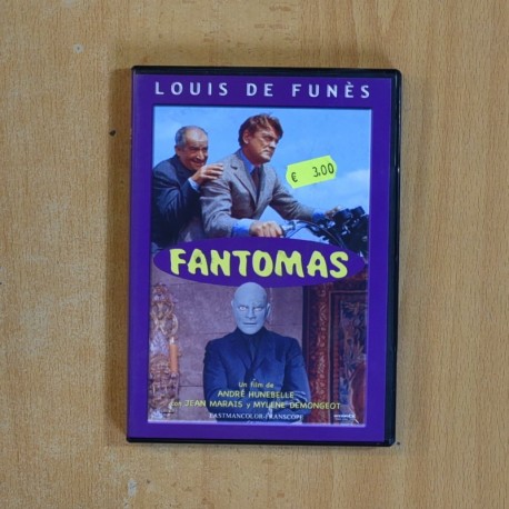 FANTOMAS - DVD - Discos La Metralleta - Música y Películas en Vinilo ...