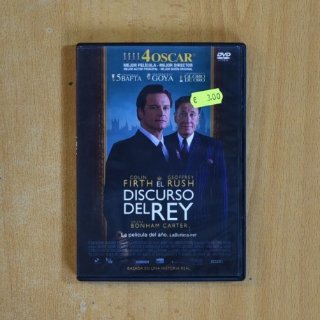 EL DISCURSO DEL REY - DVD