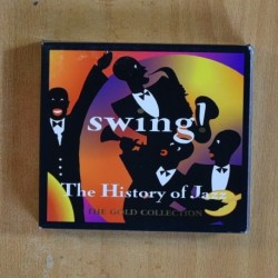 VARIOS - SWING THE HISTORY OF JAZZ - 3 CD