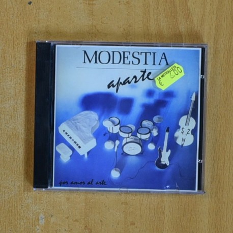 MODESTIA APARTE - POR AMOR AL ARTE - CD