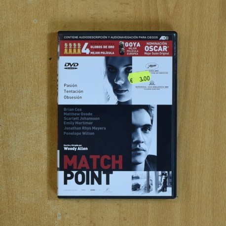 MATCH POINT - DVD