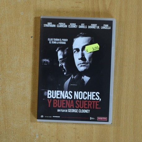 BUENAS NOCHES Y BUENA SUERTE - DVD