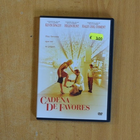 CADENA DE FAVORES - DVD