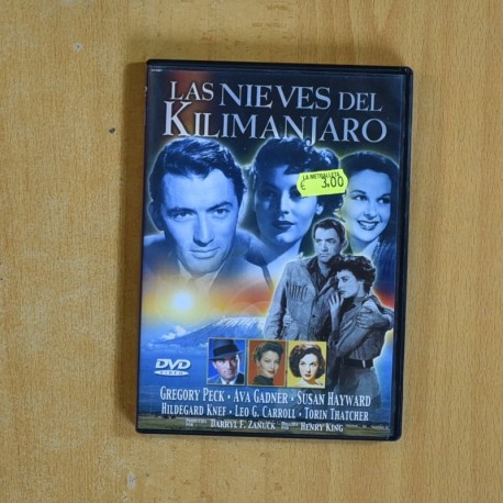 LAS NIEVES DEL KILIMANJARO - DVD