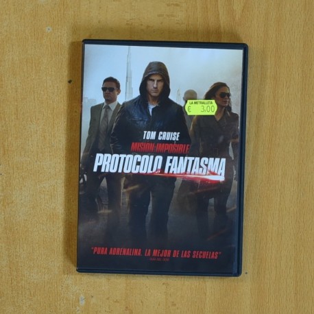 MISION IMPOSIBLE PROTOCOLO FANTASMA - DVD