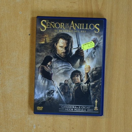 EL SEÑOR DE LOS ANILLOS EL RETORNO DEL REY - DVD