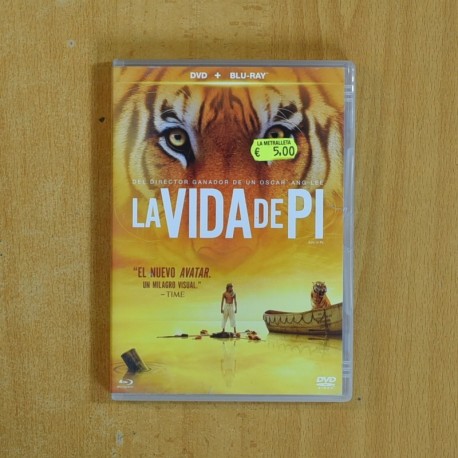 LA VIDA DE PI - DVD + BLURAY