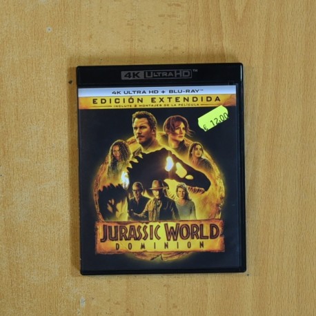 JURASSIC WORLD DOMINION 4K - BLURAY