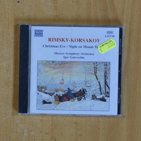 RIMSKY / KORSAKOV - CHRISTMAS EVE / NIGHT ON MOUNT - CD