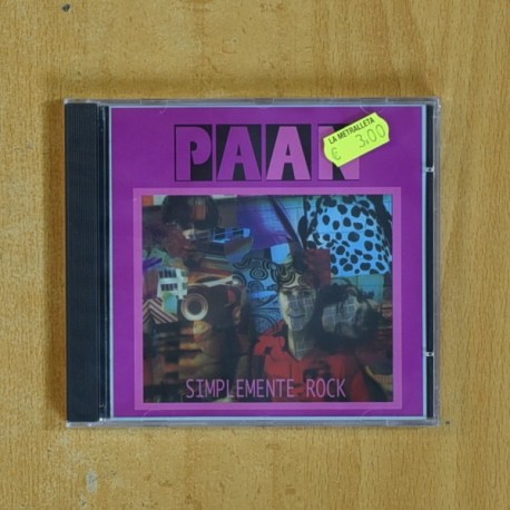 PAAN - SIMPLEMENTE ROCK - CD