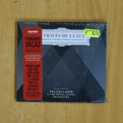 VALLELLANO & THE ROYAL GYPSY ORCHESTRA - A TRAVES DE LA LUZ - CD