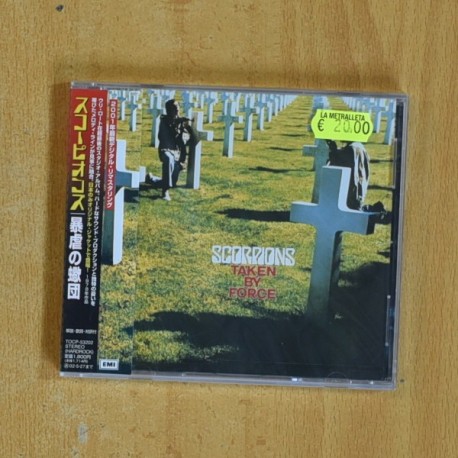 SCORPIONS - TAKEN BY FORCE - ED JAPONESA CD