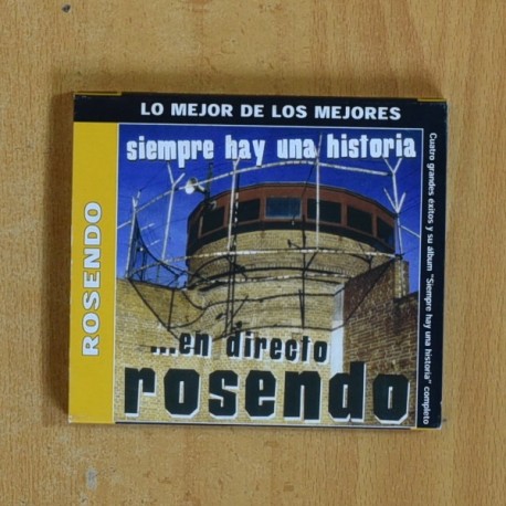 ROSENDO - SIEMPRE HAY UNA HISTORIA EN DIRECTO - CD