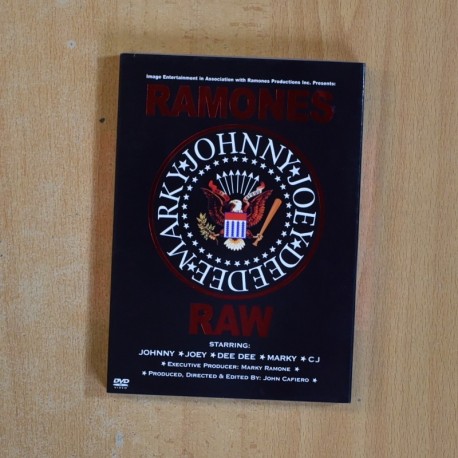 RAMONES - RAW - DVD