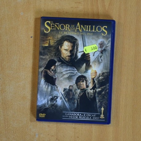 EL SEÑOR DE LOS ANILLOS EL RETORNO DEL REY - DVD