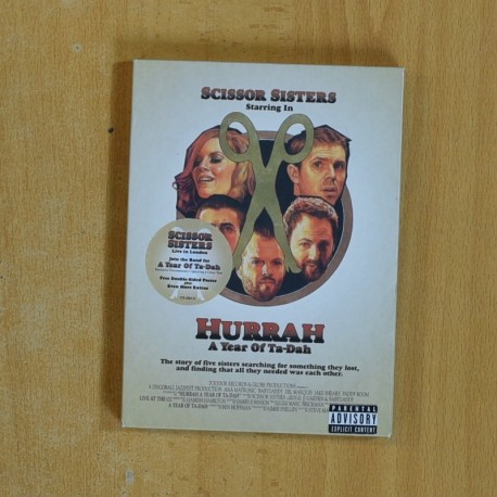 SCISSOR SISTERS - HURRAH A YEAR OF TA DAH - DVD