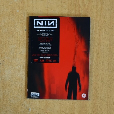 NINE INCH NAILS - LIVE BESIDE YOU IN TIME - DVD